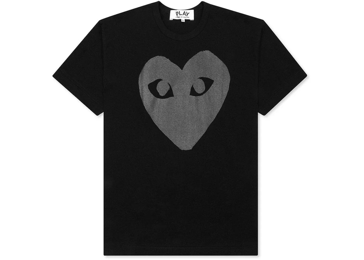 Comme des Garcons Play Women's Black Heart T-shirt Black