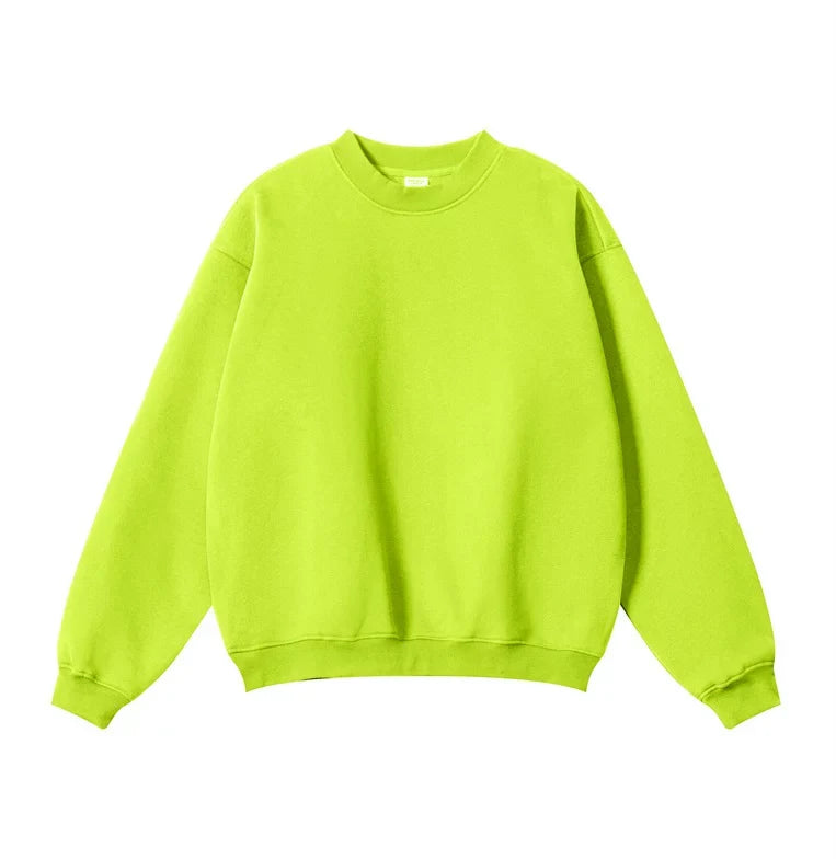 Kanye Heavyweight Vintage Washed Crewneck Sweatshirt – Lime Green