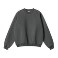 Kanye Heavyweight Vintage Washed Streetwear Crewneck Sweatshirt – Vintage Dark Grey