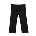Kanye West Heavyweight Fleece Sweatpants – Black / Small Emblem Logo