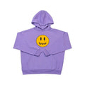 Drew House Smiley Face Pullover Hoodie, Lavender Purple